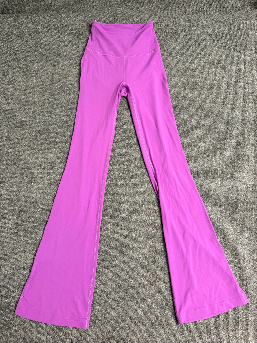lululemon athletica High-Waist Flare Leggings in Bright Magenta